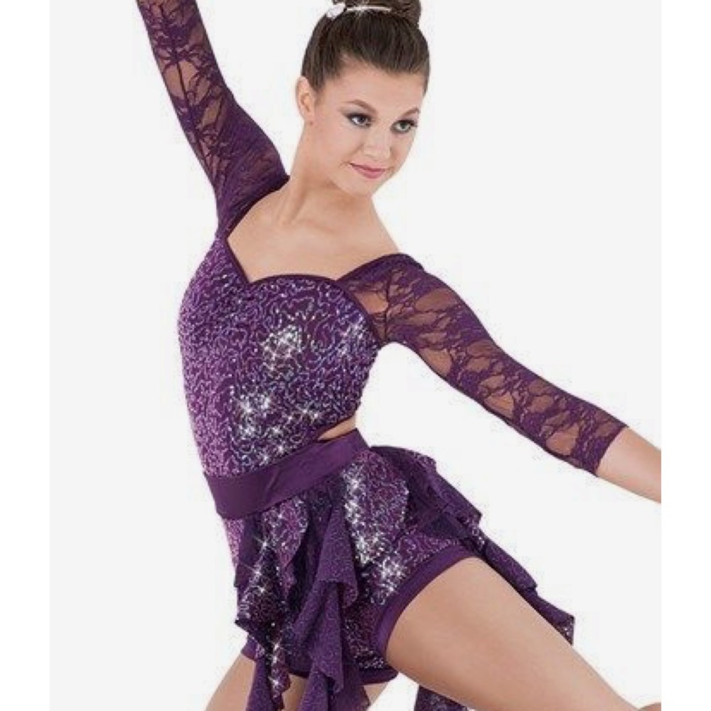 AS weissman brand burgundy and sequin